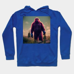 Dope Sasquatch in Nature Hoodie